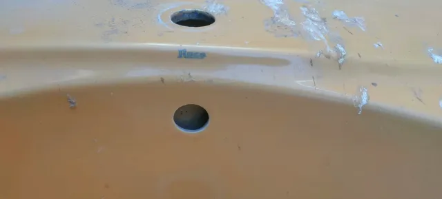 Sanitarios vintage Roca amarillos