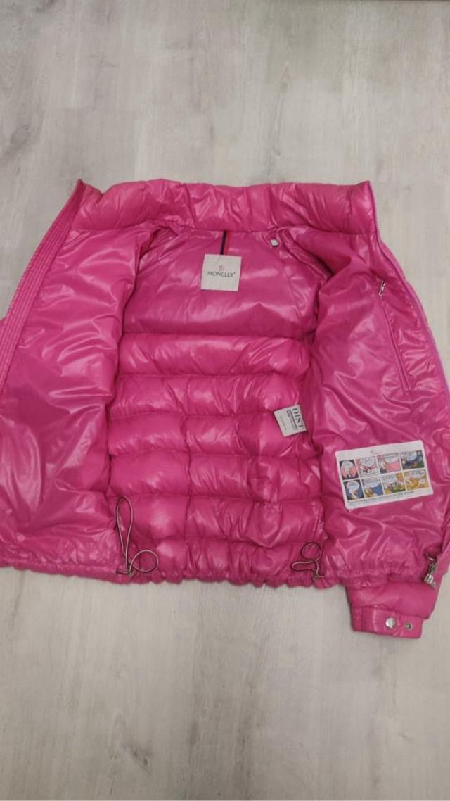 Chaqueta Moncler Rosa Original