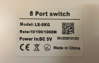 OMNIALUXSTORE DESKTOP SWITCH + BOX RJ45 CAT6