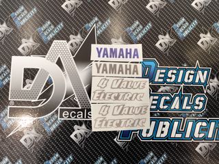 Kit Autocolantes Yamaha XT 600e 1996 purple/withe