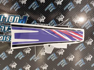 Kit Autocolantes Yamaha XT 600e 1996 purple/withe