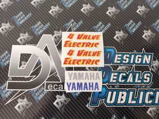Kit Autocolantes Yamaha XT 600e 1996 purple/withe