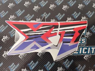 Kit Autocolantes Yamaha XT 600e 1996 purple/withe