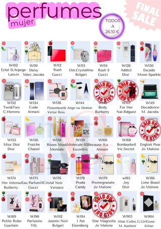 PERFUMES VERDADEROS A PRECIO BAJO