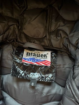 Blauer Giubbotto Nero Donna