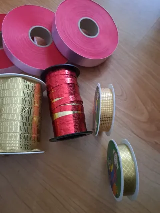 Lote de cintas decorativas