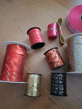 Lote de cintas decorativas