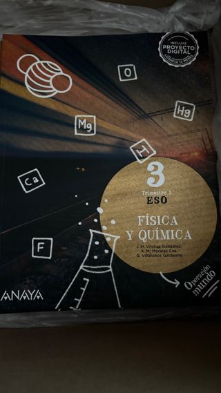 Libro de física y química 3 ESO