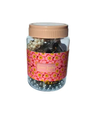 Tarro grande de joyas usadas