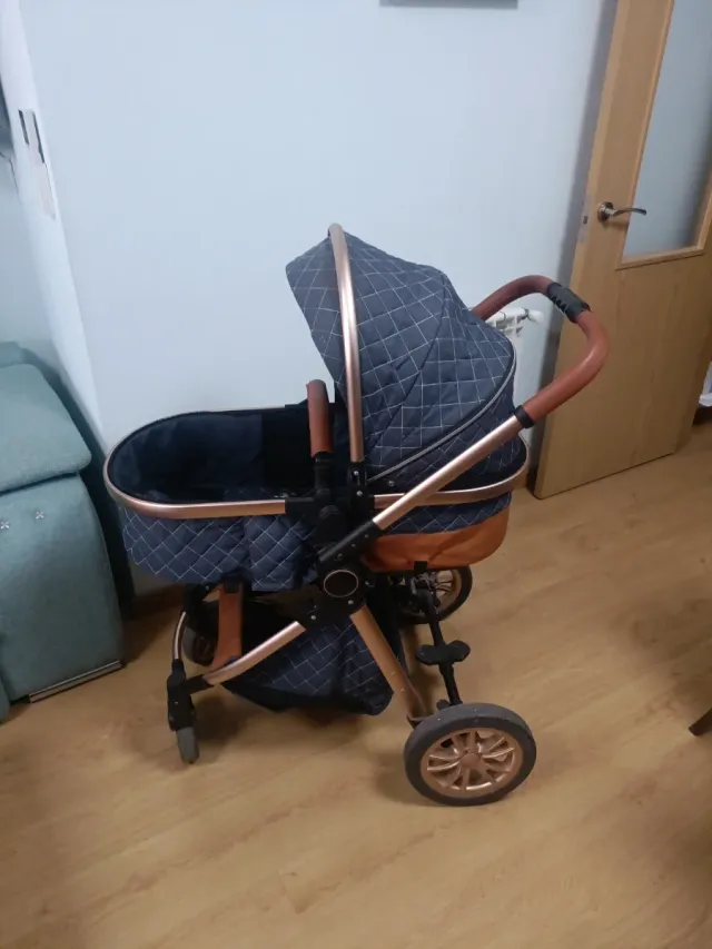 Cuna de paseo con capazo