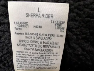 Chaqueta Lee, Storn Rider, "L" gris, sin uso.