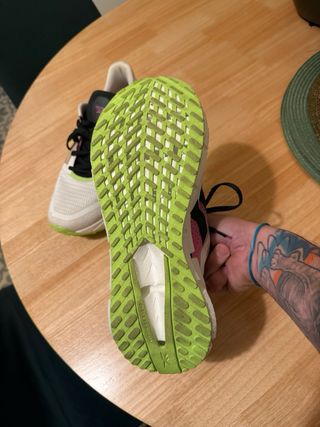 Zapatillas Reebok Rosa y Blanco