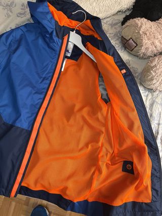 Rompevientos Quechua Azul Impermeable talla 14años