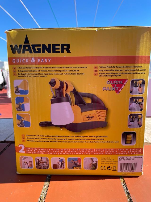 Máquina de pintar Wagner W670