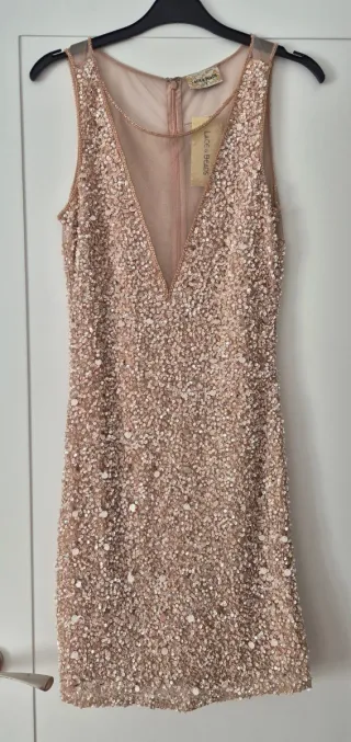 Vestido lentejuelas Lace&Beads