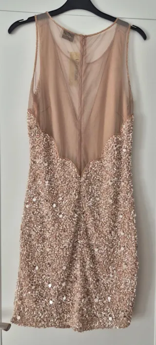 Vestido lentejuelas Lace&Beads