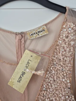 Vestido lentejuelas Lace&Beads