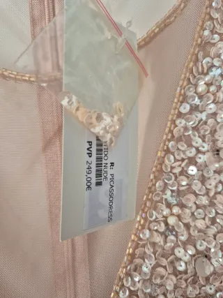 Vestido lentejuelas Lace&Beads