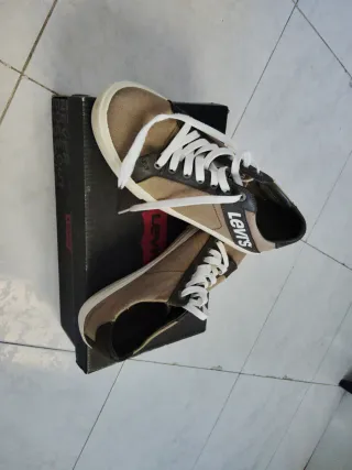 Zapatillas Levi's Marrones/Verdes Talla 40