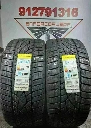 4UD 265 45 18 V DUNLOP RUEDA PREMIUM INVIERNO M+S