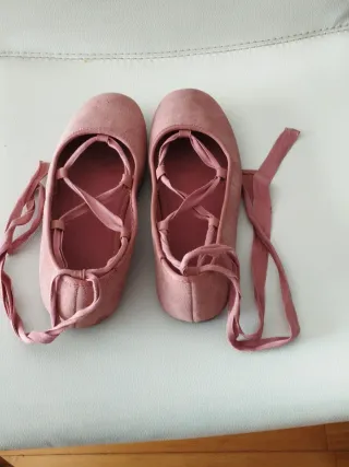 Bailarinas rosas niña Mango Talla 35
