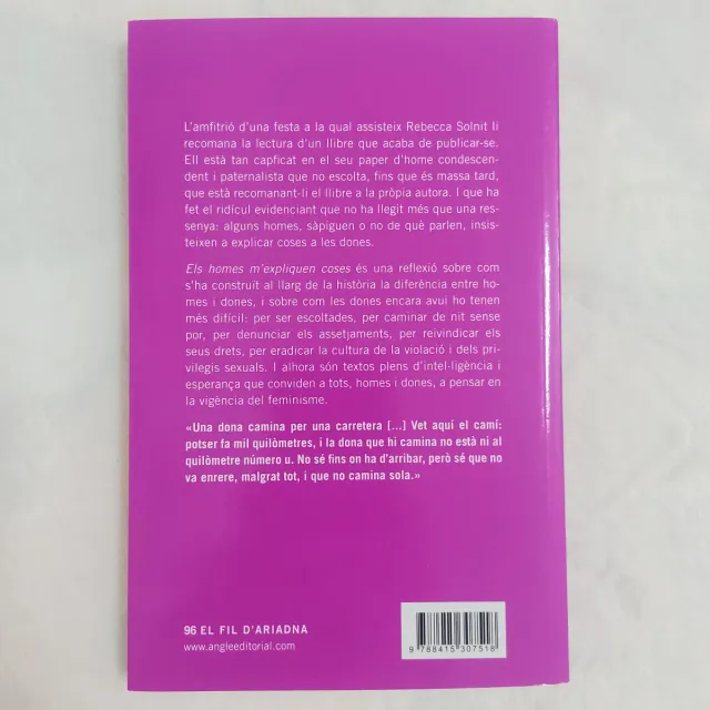 REGALO Libro Els homes m'expliquen coses