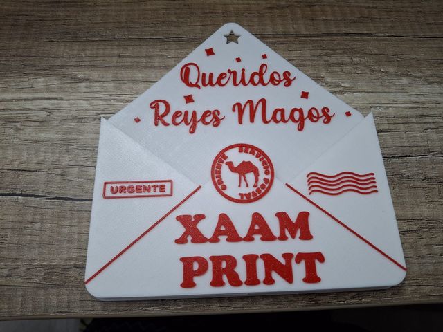 Carta Personalizada para os Reis Magos