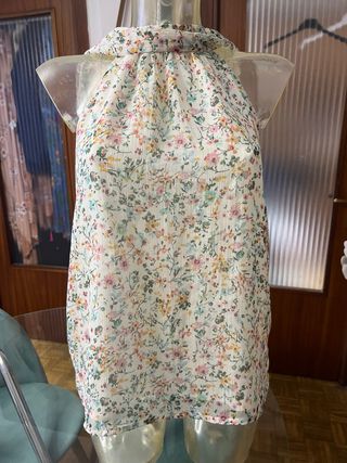 Camisa floral mujer