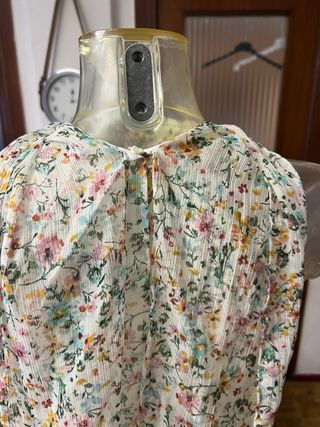 Camisa floral mujer