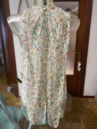 Camisa floral mujer