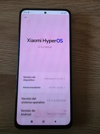 Redmi note 11 pro 5g