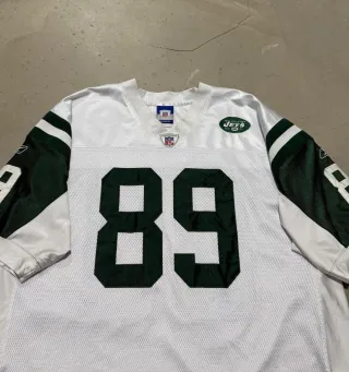 Vintage jersey nfl jets tshirt uomo tg xxl