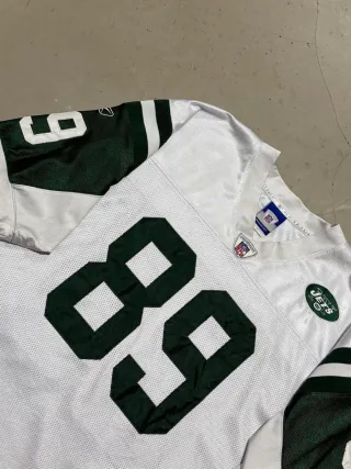 Vintage jersey nfl jets tshirt uomo tg xxl