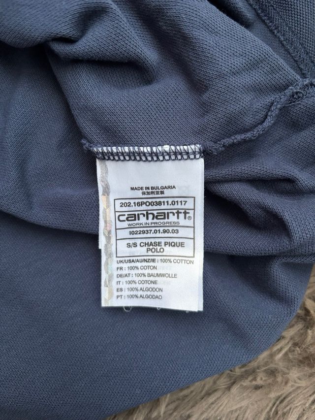 Polo Carhartt Azul Marino