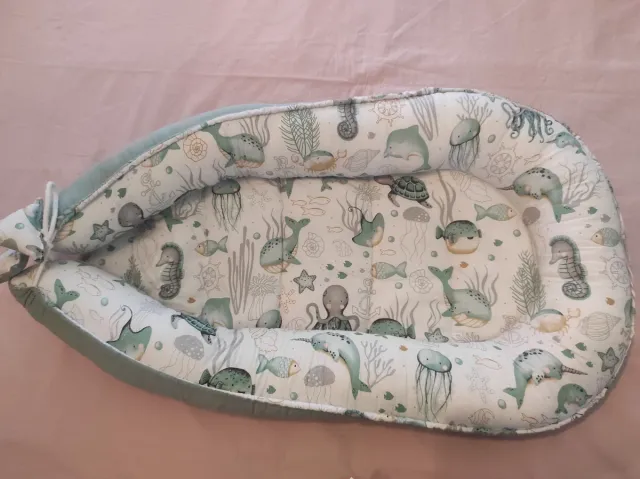 Nido reductor bebé estampado marino