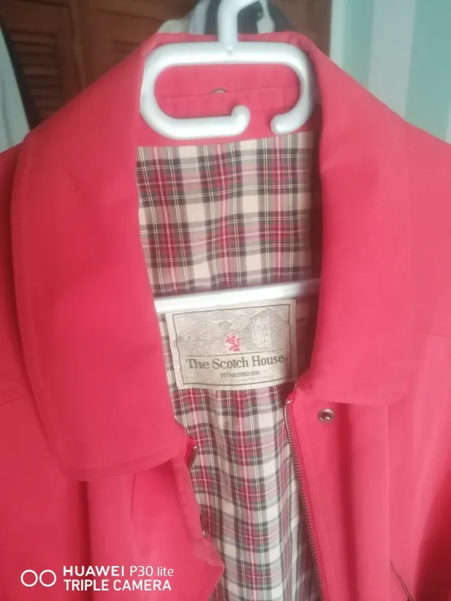 Chaqueta The Scotch House Vintage Roja
