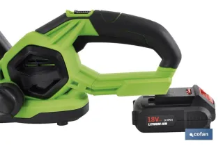 Tagliasiepi a batteria 18v Cofan