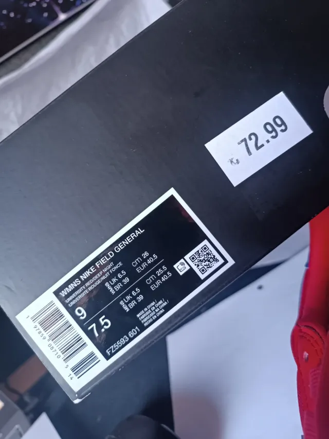 Zapatillas Nike Rojas y Azules