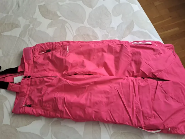 Pantalón de esquí para niña rosa