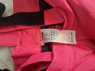 Pantalón de esquí para niña rosa