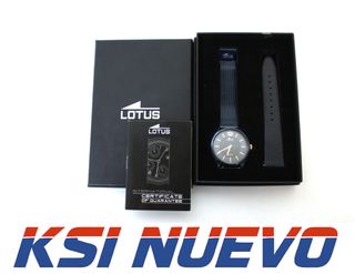 RELOJ LOTUS 1875/A AZUL CORREA ACERO INOX 73114