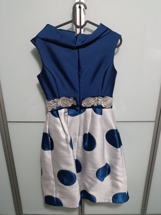 Vestido fiesta Sonia Peña Talla 36 intacto