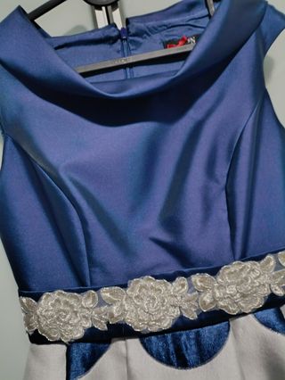 Vestido fiesta Sonia Peña Talla 36 intacto