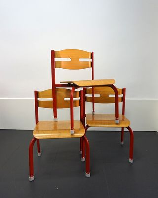 Conjunto 4 Sillas Infantiles Danesas