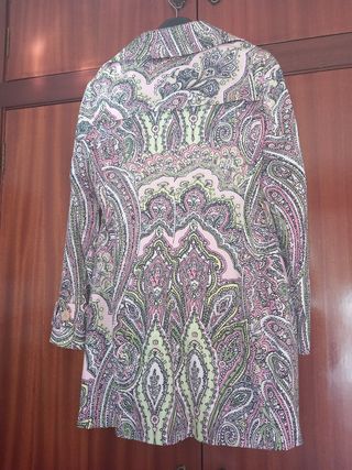 Chaqueta Zara Estampada Multicolor