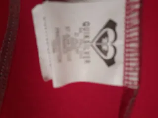 Chaqueta deportiva mujer cremallera roja