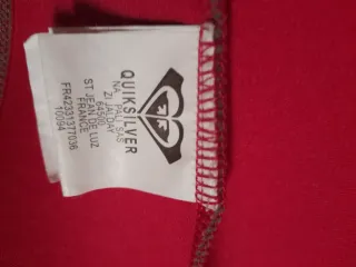 Chaqueta deportiva mujer cremallera roja