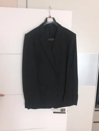 Traje Zara Man Negro Celebración negro