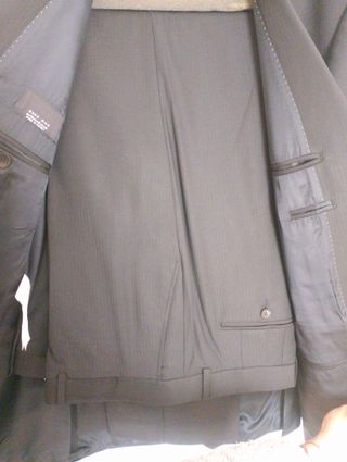 Traje Zara Man Negro Celebración negro