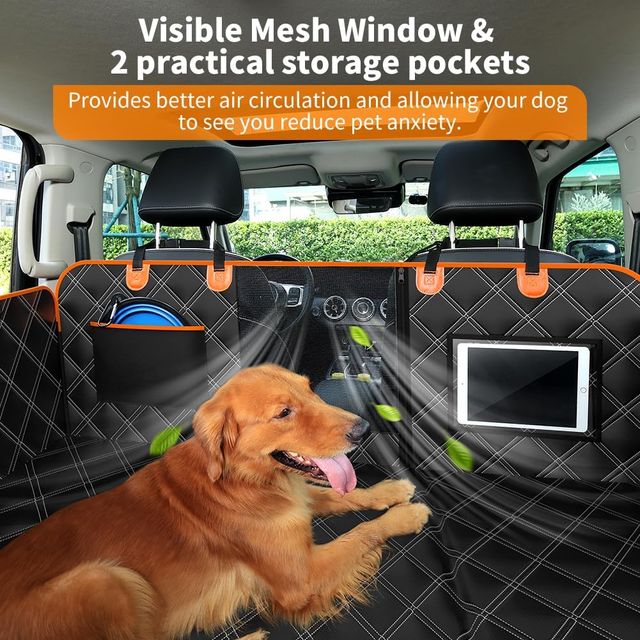 Funda Asientos Coche Perros Impermeable